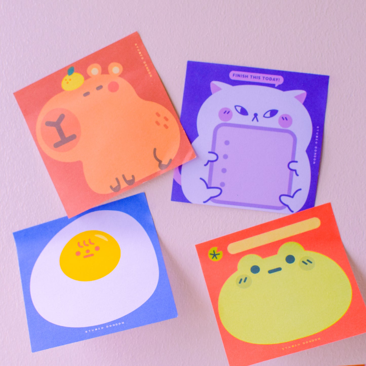 Capybara 3 x 3 inches Sticky Notes