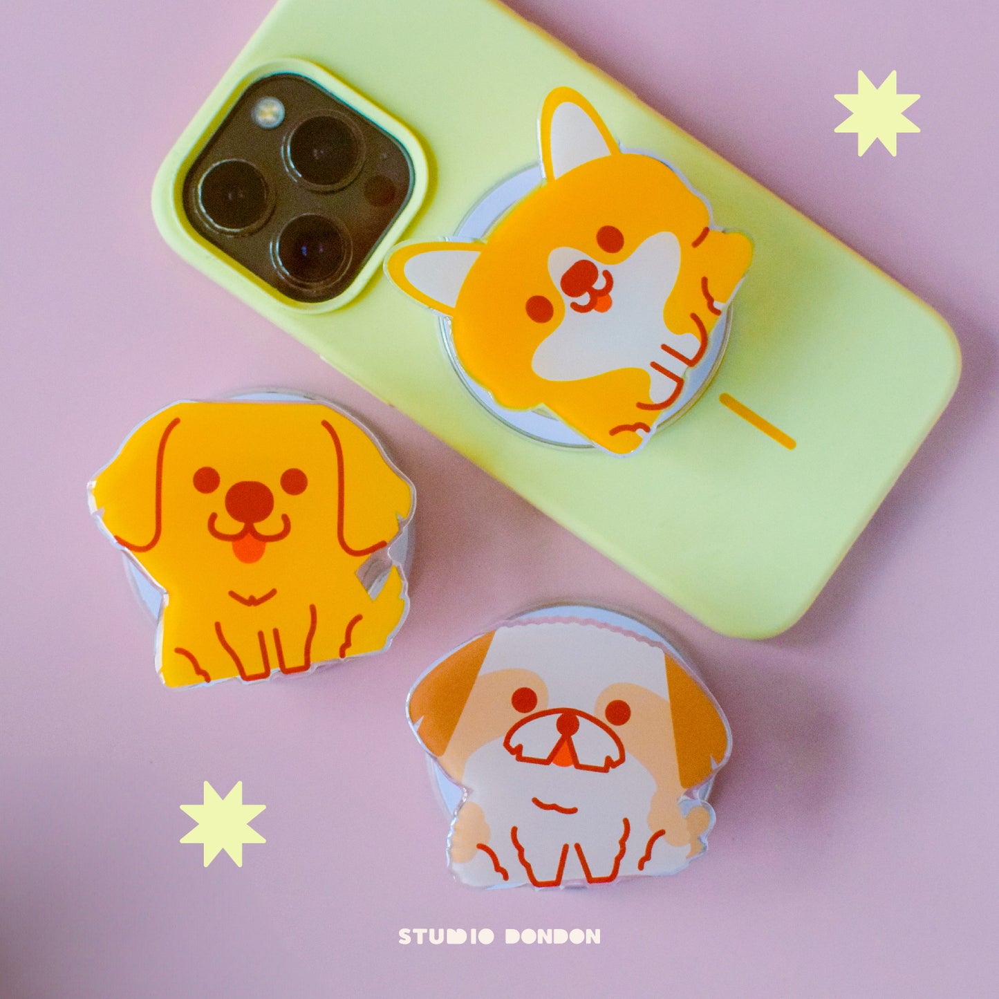 Corgi Dog Premium MagSafe Mobile Grip