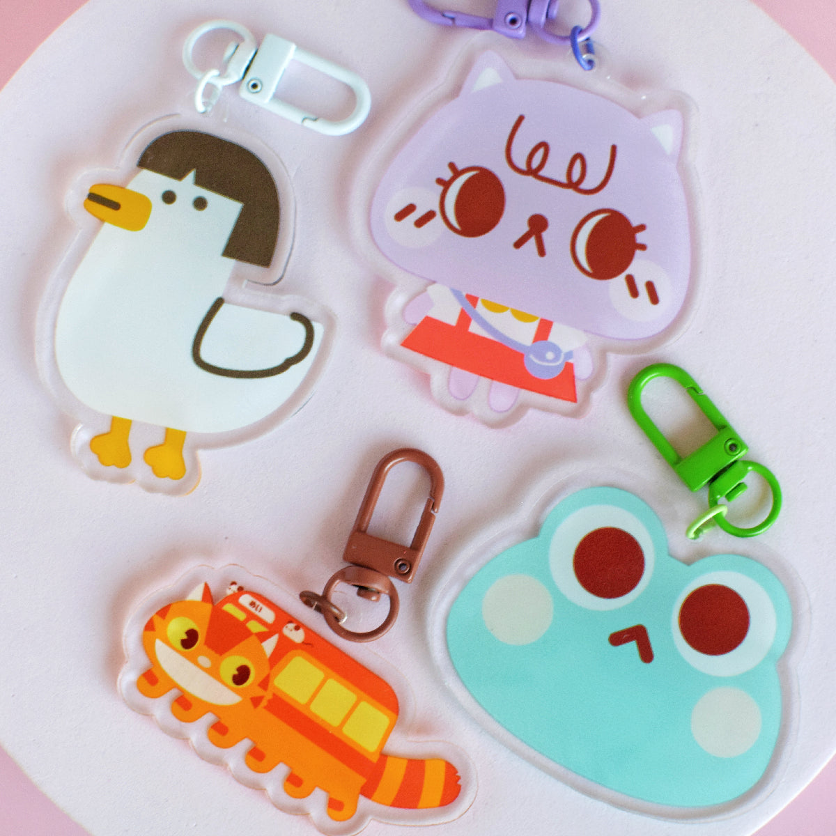 CatBus Totoro Cute Acrylic Charm / Keychain