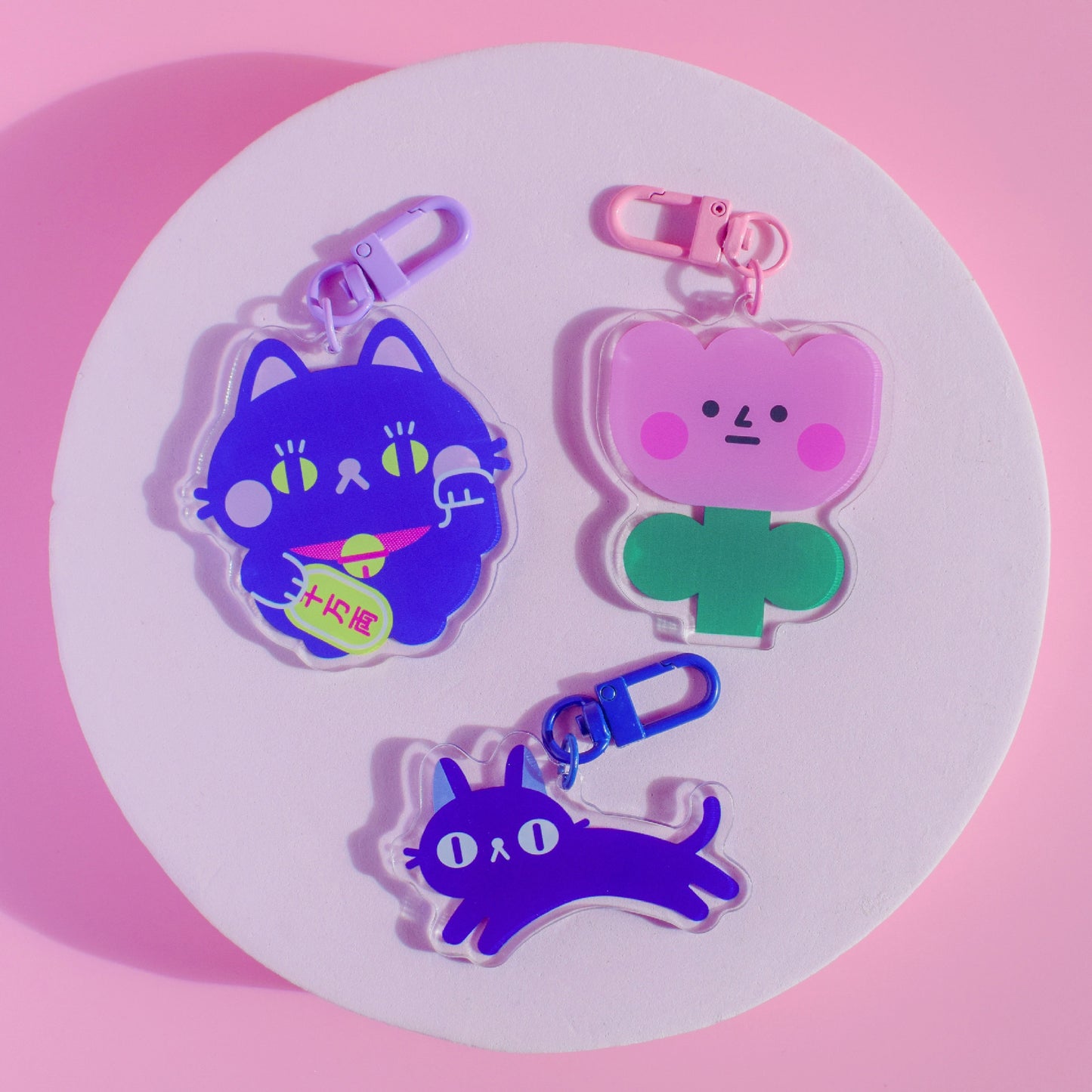 Jiji Studio Ghibli Cute Acrylic Charm / Keychain