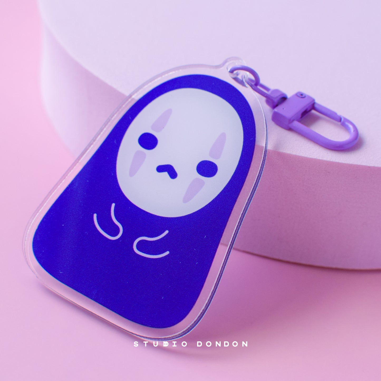 No Face Acrylic Charm /  Keychain