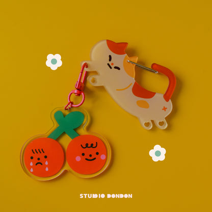 Calico Catrabiner Acrylic Carabiner