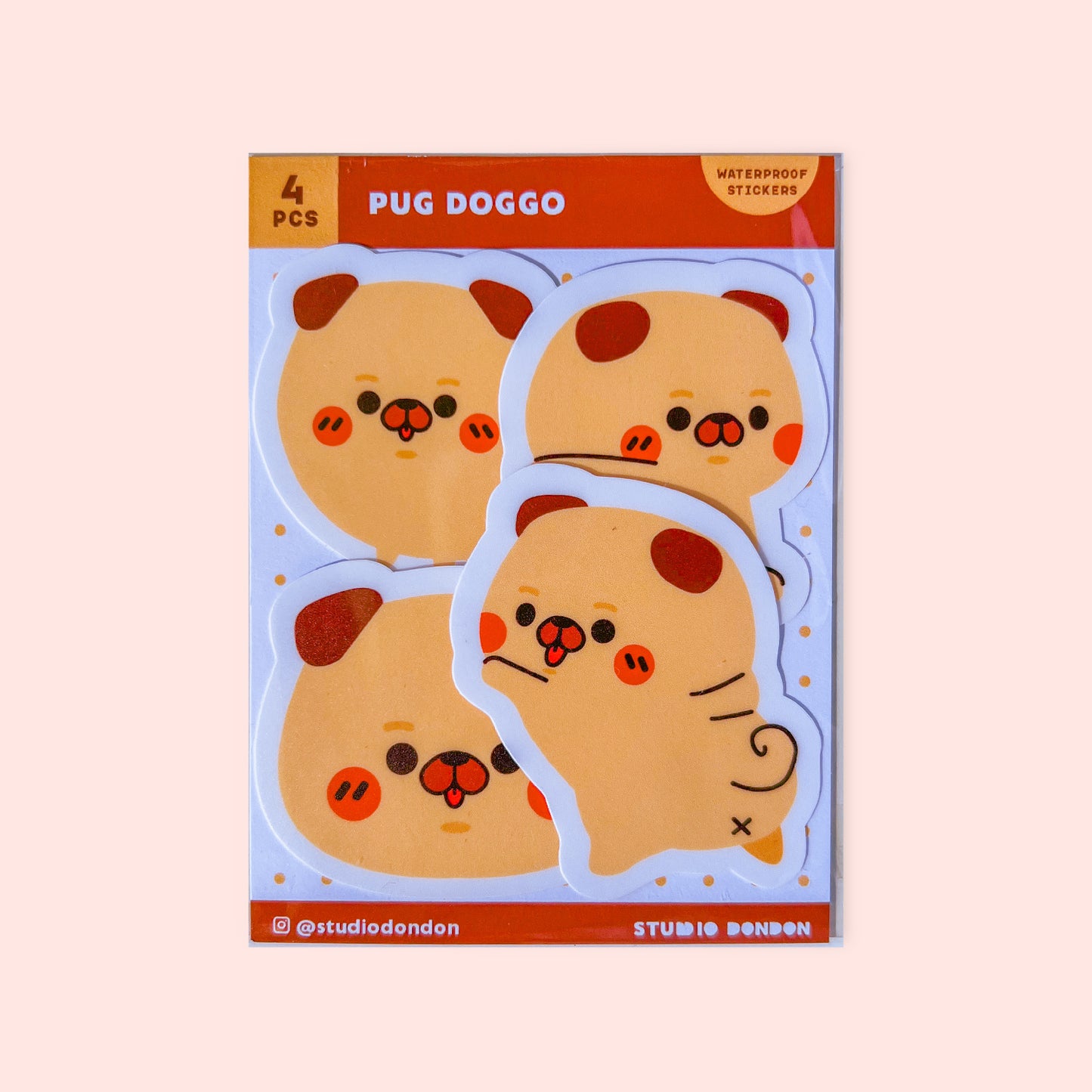 Pug Doggo Sticker Pack