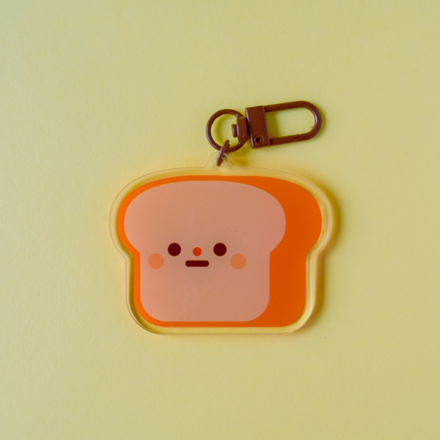 Bread Acrylic Charm /  Keychain