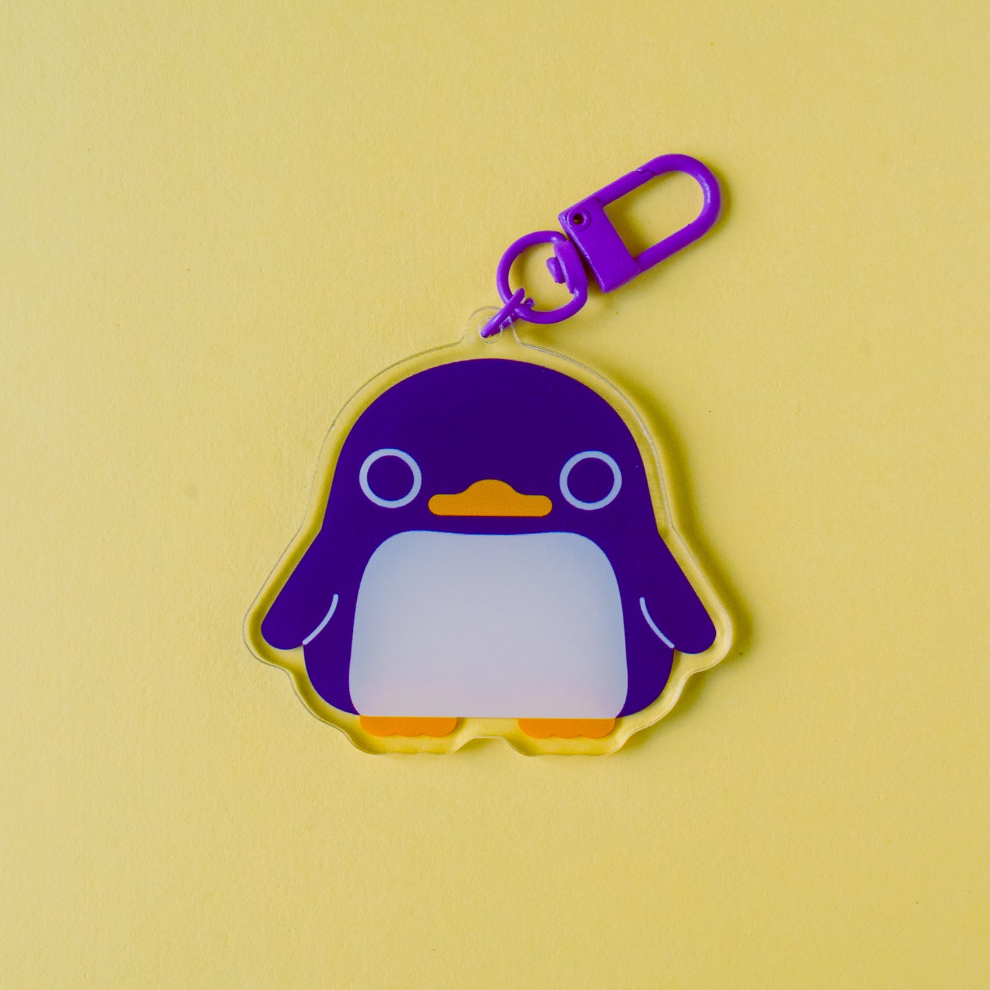 Penguin Acrylic Charm /  Keychain