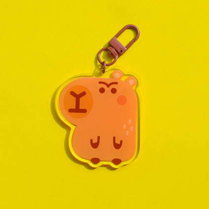 CAPYBARA Cute Acrylic Charm /  Keychain