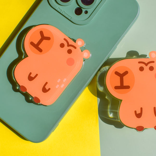 Capybara Cute Acrylic Mobile Grip / Phone Holder