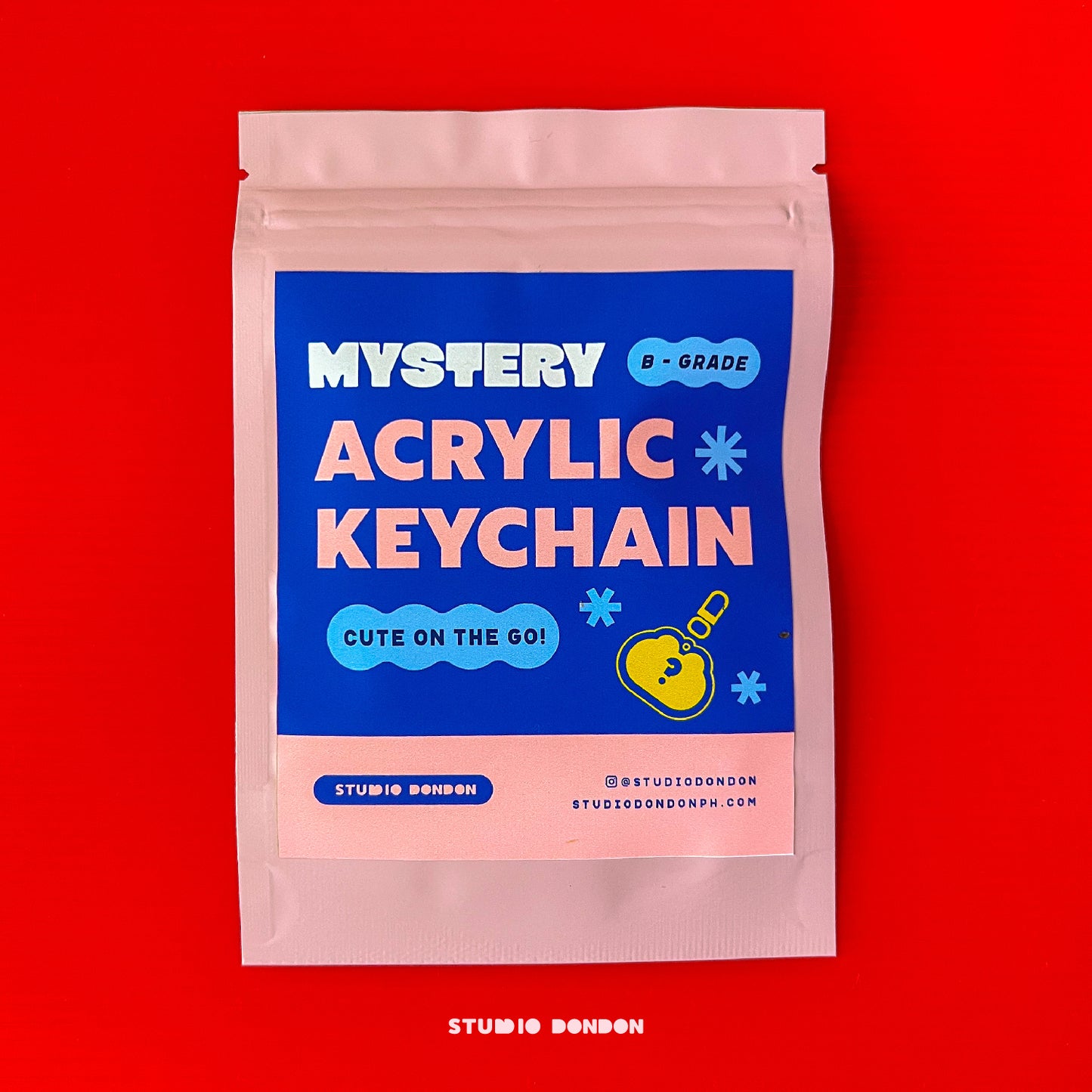 MYSTERY B-GRADE ACRYLIC KEYCHAIN (Random Design)