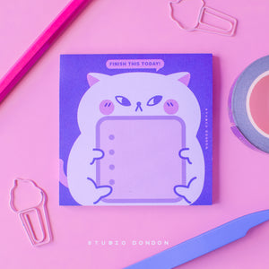 Grumpy Catto 3 x 3 inches Sticky Notes