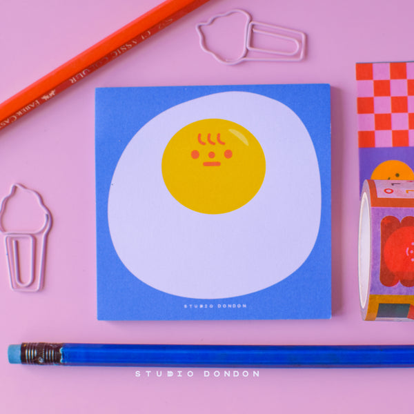 Egg  3 x 3 inches Sticky Notes