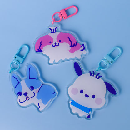 Pochacco Sanrio Acrylic Charm /  Keychain