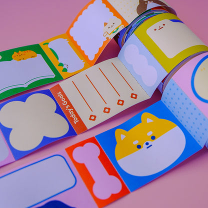 Cats Sticky Memo Roll