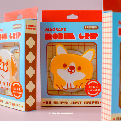 Corgi Dog Premium MagSafe Mobile Grip