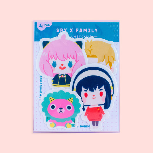 Spy X Family WaterProof Sticker Pack