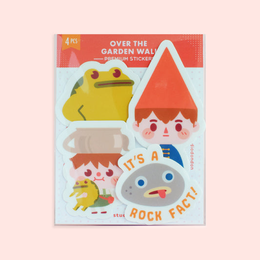 Over the Garden Wall Fan Art Vinyl Matte Laminated Sticker Pack