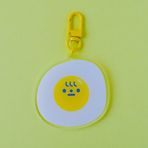 EGG CUTE Acrylic Charm /  Keychain