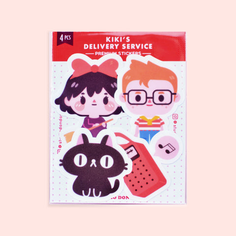 Kiki's Delivery Service Vinyl Matte Laminated Sticker Pack