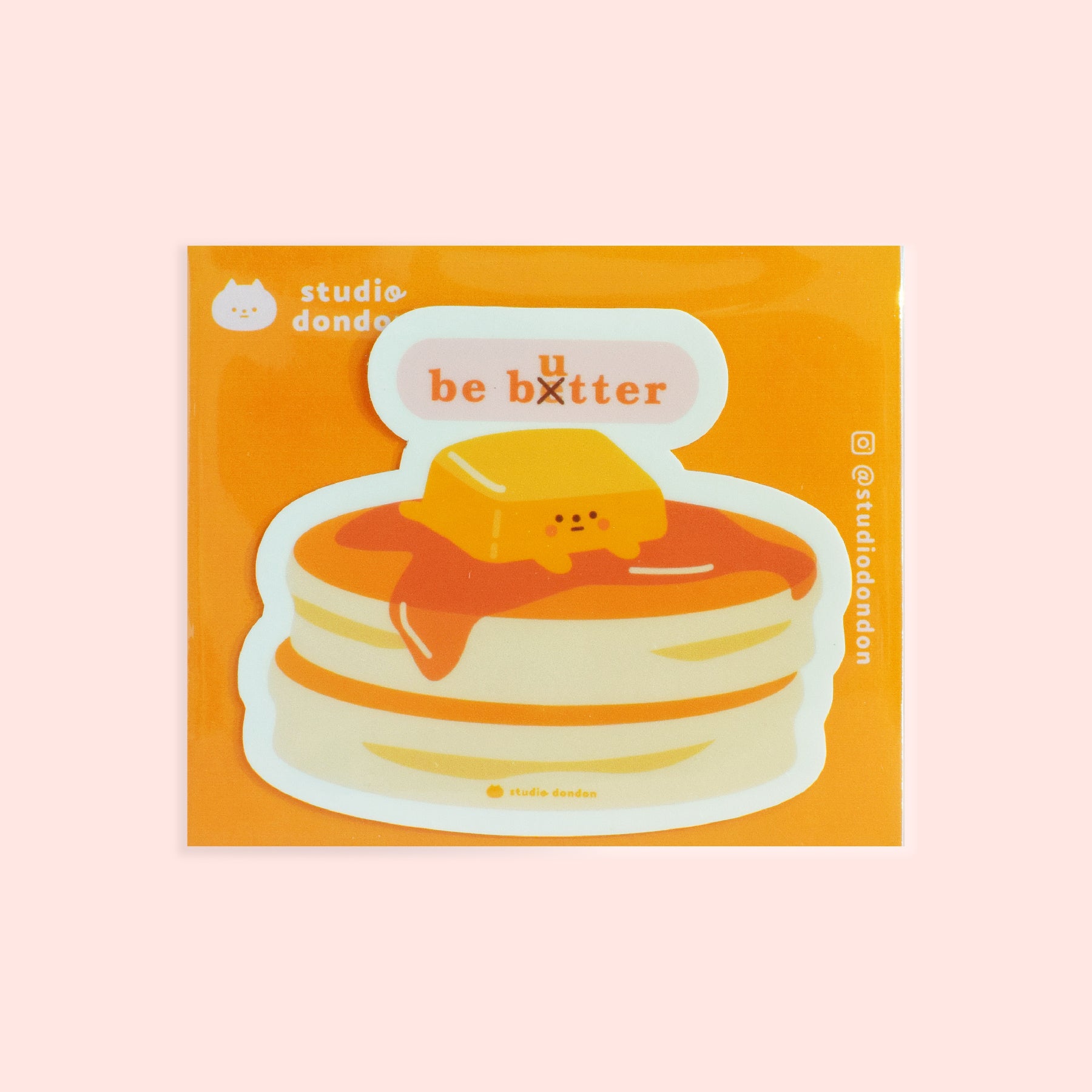 Be Better Butter Cute Kawaii LAPTOP STICKER