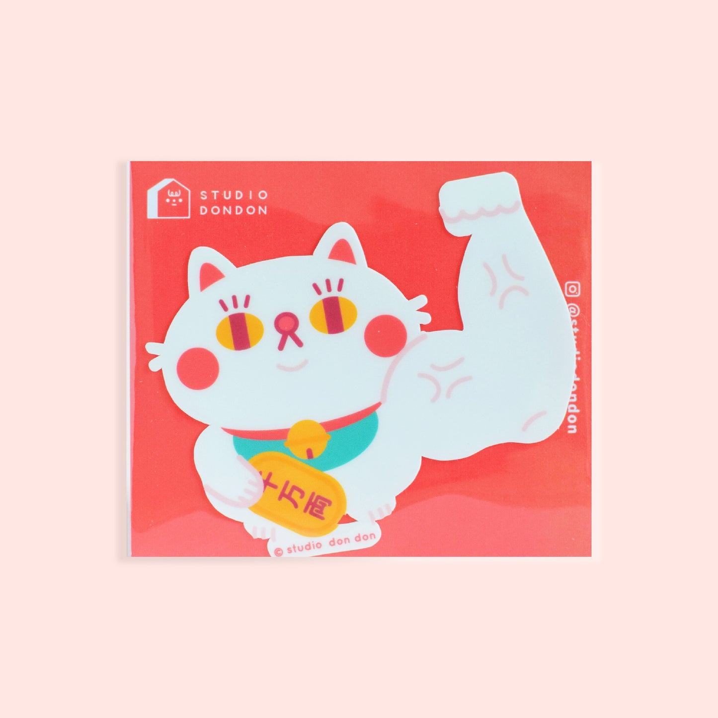 Maneki Neko Cat LAPTOP STICKER