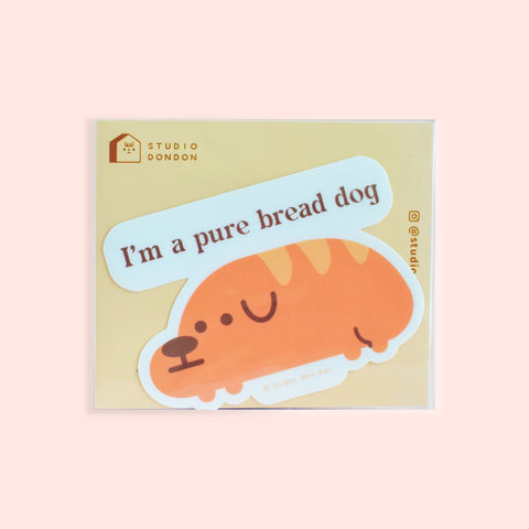 Pure Bread Dog Doggo LAPTOP STICKER