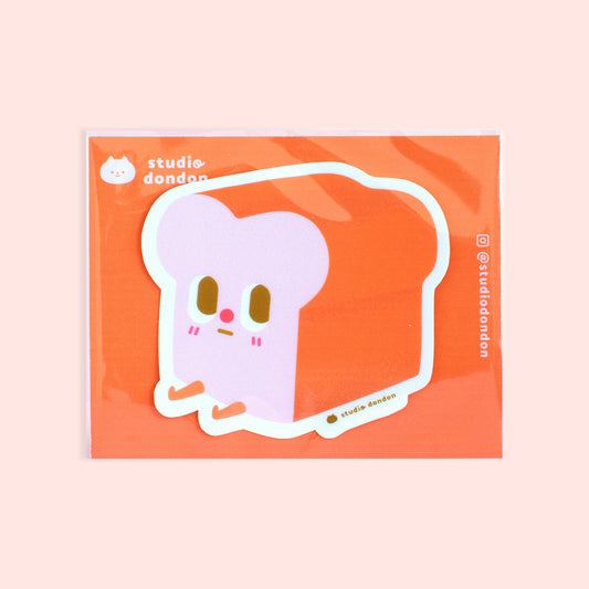 Loaf Bread Sitting LAPTOP STICKER