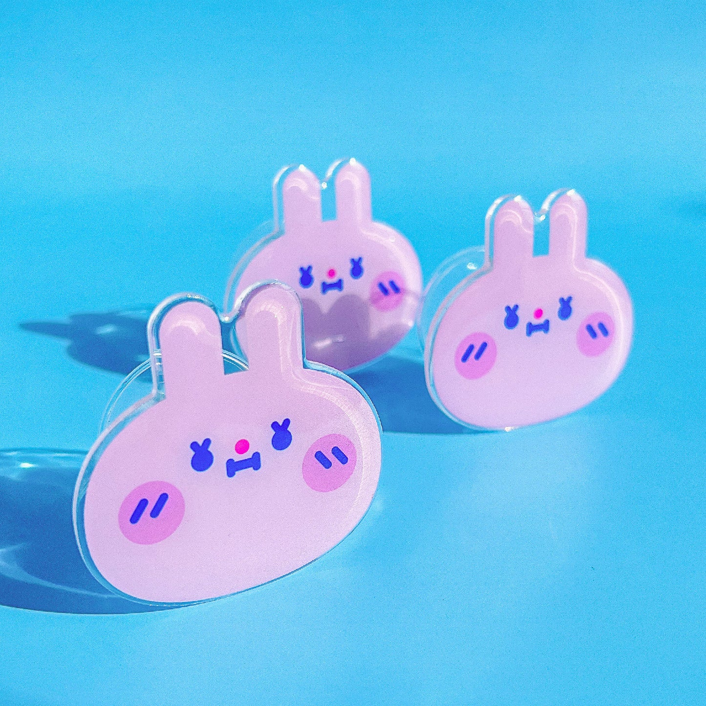 Bunny Acrylic Mobile Grip / Phone Holder